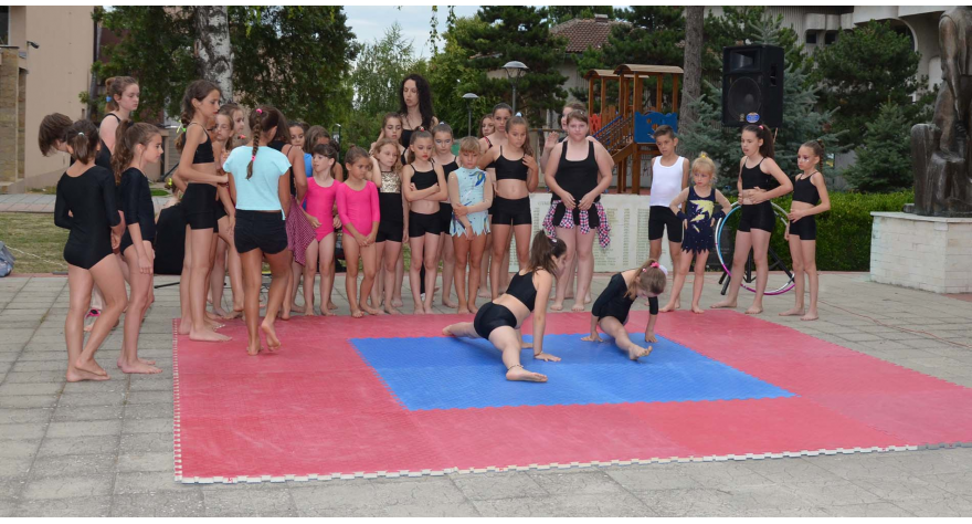 Veče ritmičke gimnastike u Šimanovcima