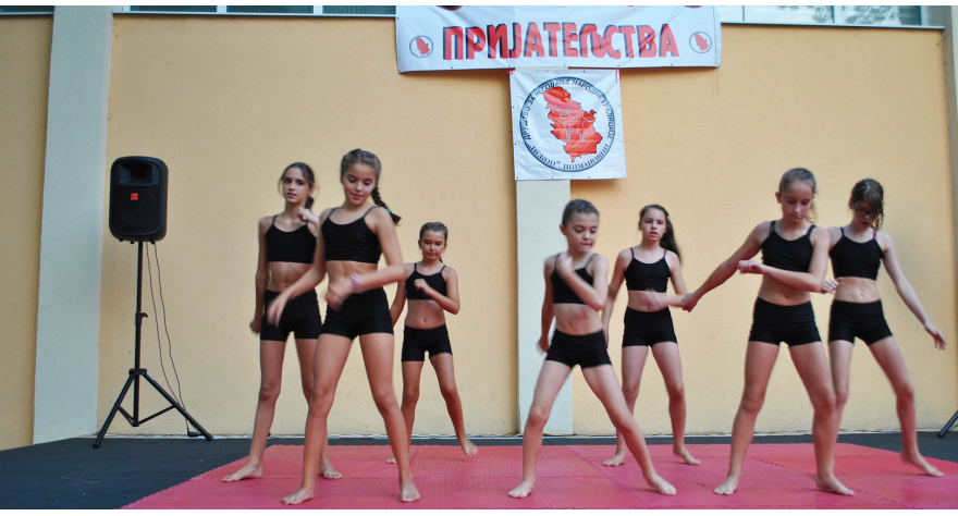 Zadivljujuće gimnastičko umeće mladih Šimanovčana