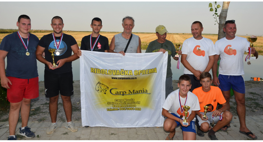 Ulovljeno 360 kilograma šarana