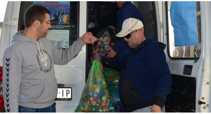 Još 300 kilograma čepova za hendikep