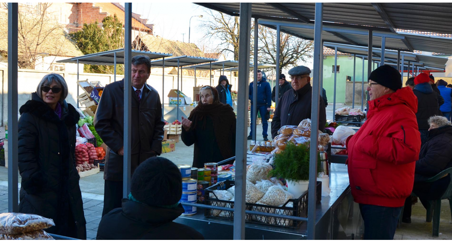 Otvorene kapije nove pijace u Pećincima