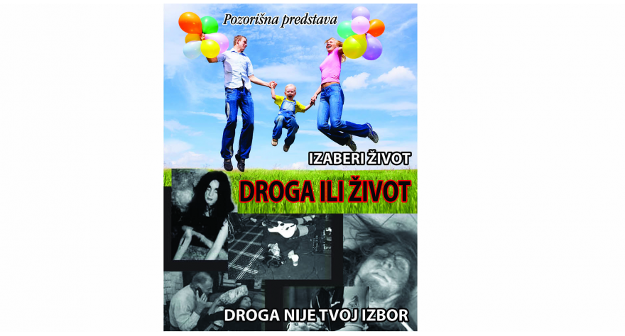 Predstava „Droga nije tvoj izbor“ u pećinačkom KC