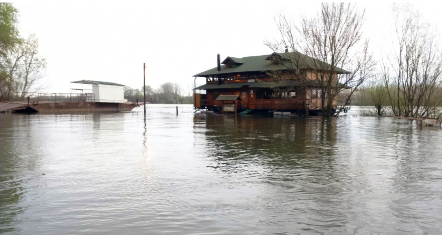 Sava se povukla za 3 cm