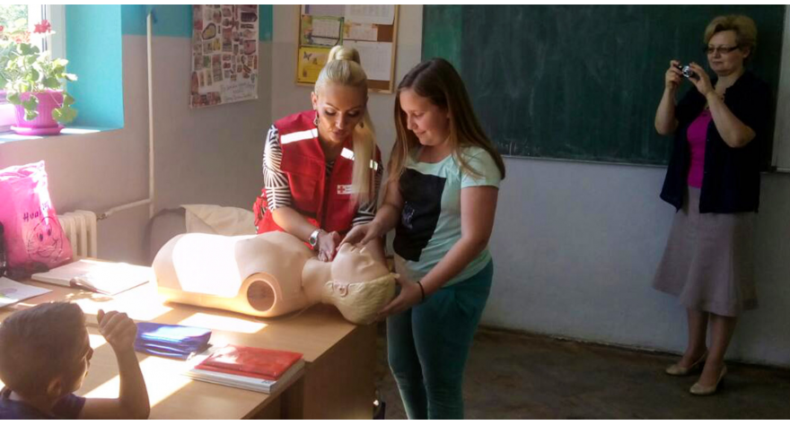 Čas iz prve pomoći za mlade Kupince