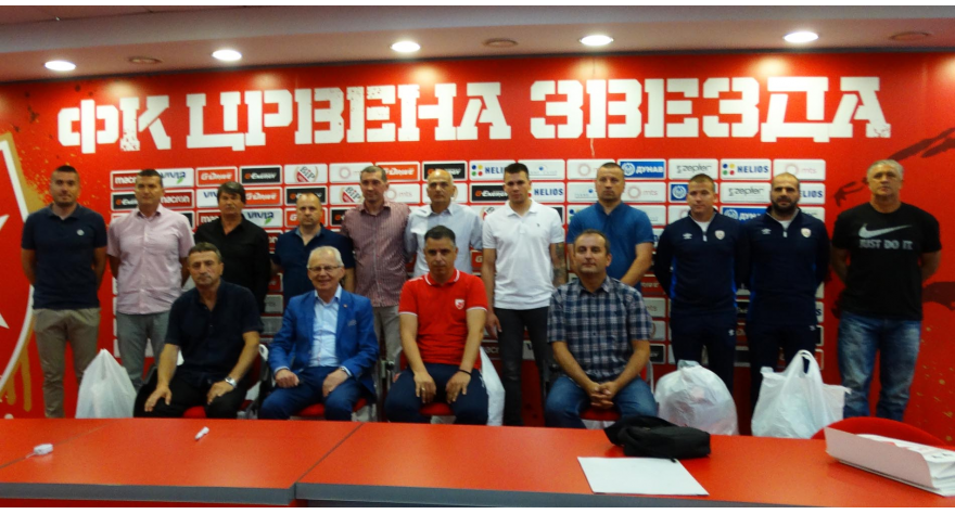 Potpisan ugovor između Crvene zvezde i Hajduka 1932 