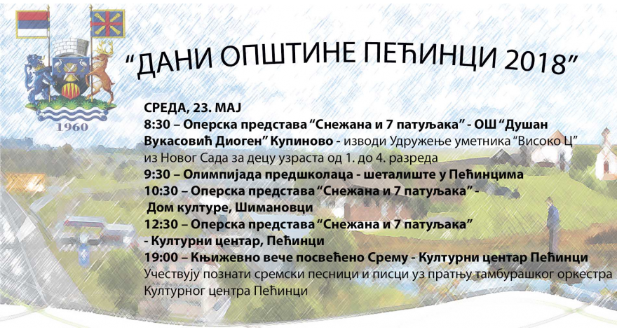 Od Snežane i 7 patuljaka do pesama o Sremu