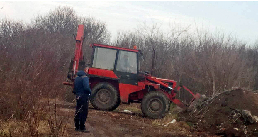Uklonjena divlja deponija u Pećincima
