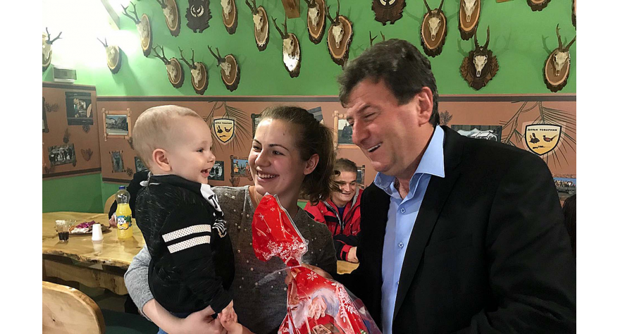 Paketići za decu boraca