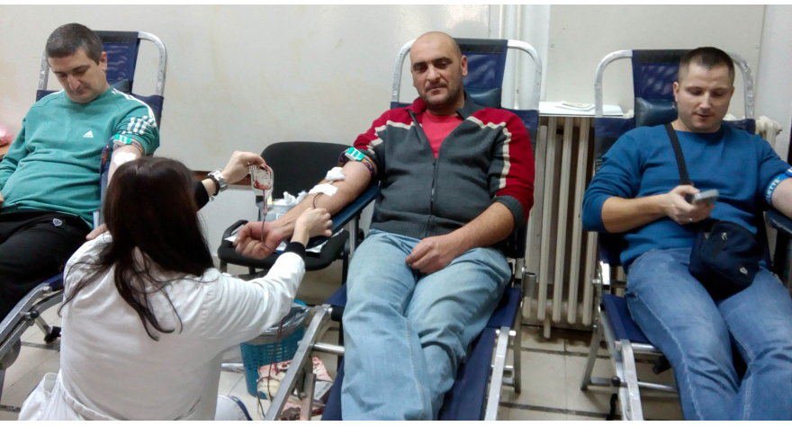 U Pećincima krv dalo 46 dobrovoljnih davalaca