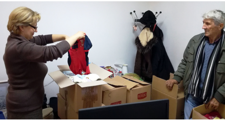 Humanost Ogarčana na delu