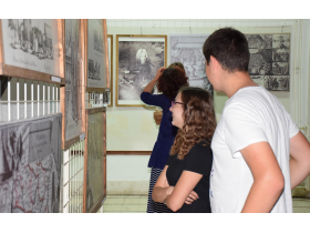 Detalj sa otvaranja izložbe