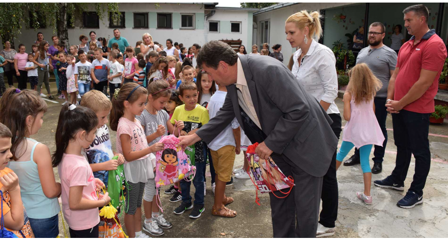 Dobrodošlica za male prvake