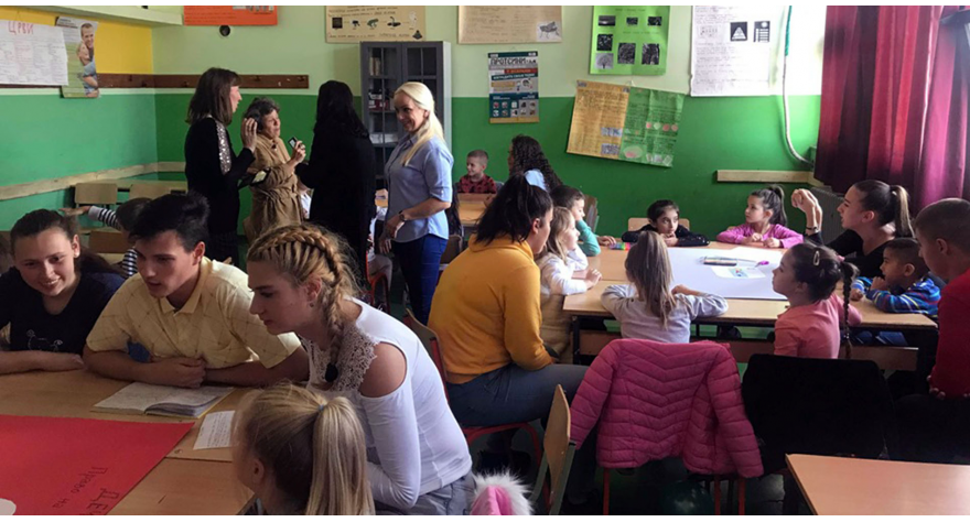 Srednjoškolci ugostili predškolce