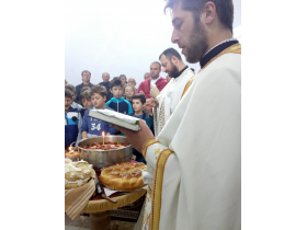 Sveta liturgija u ogarskom hramu