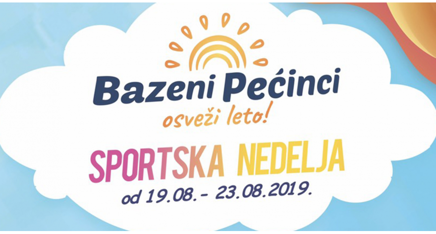 Sportska nedelja na pećinačkim bazenima
