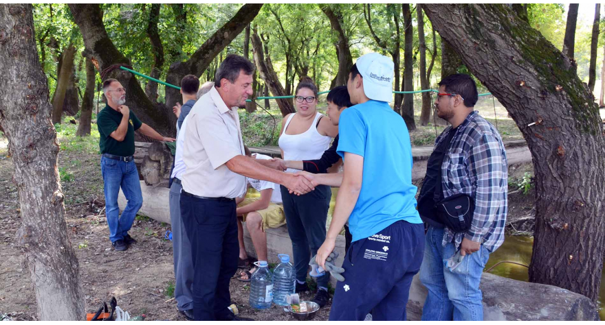 Volonteri iz sedam zemalja na bedemima Kupinika