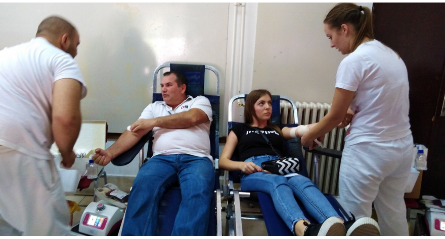 U Kupinovu i Pećincima prikupljeno 36 jedinica krvi