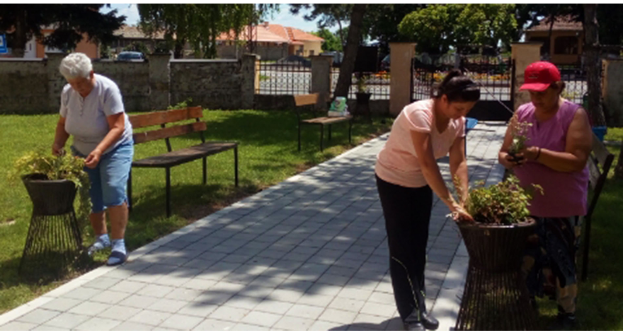 Cvetno šarenilo krasi centar Ogara