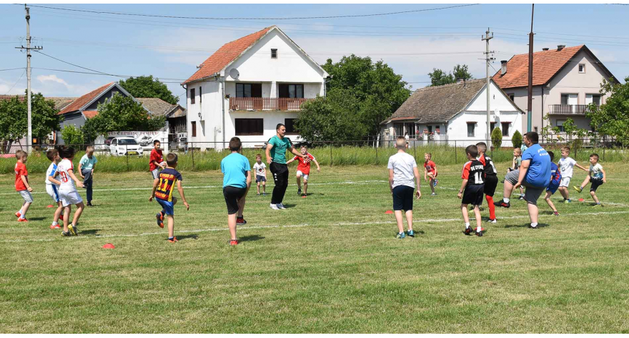 Testiranje najmlađih fudbalera u Deču
