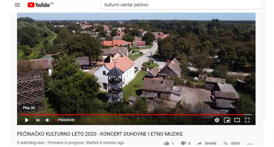 Вечерас концерт духовне и етно музике (Видео)