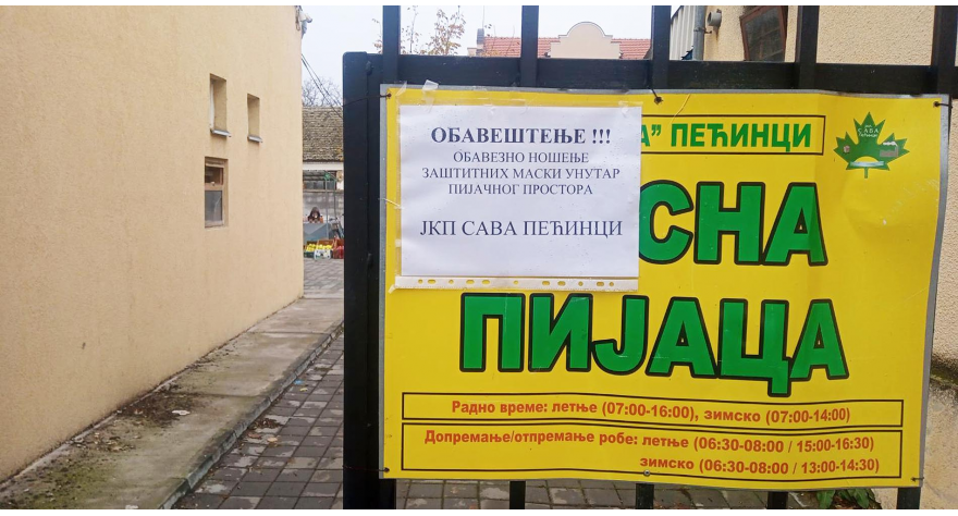 Na pijacama obavezno nošenje zaštitnih maski