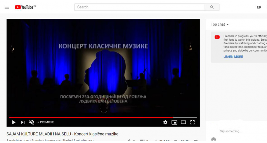 „Omaž Betovenu“ za kraj Sajma (Video)