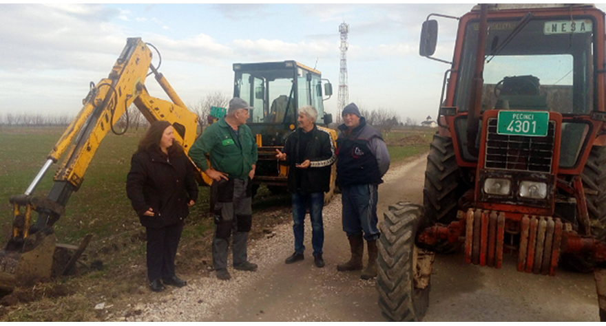 Kanal će sprečiti propadanje puta