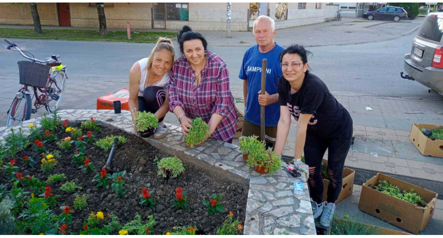 Ukrašen centar za meštane i posetioce
