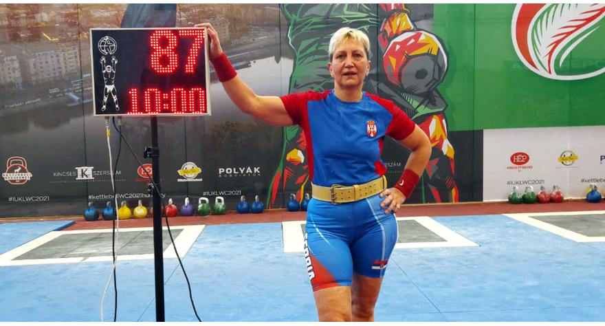 Srebrna medalja za Ljubicu Štetić