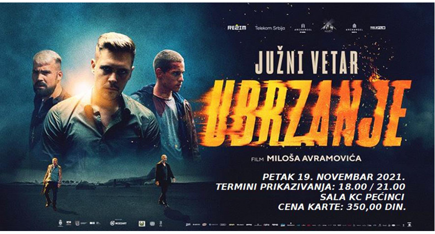 U petak Ubrzanje u pećinačkom KC