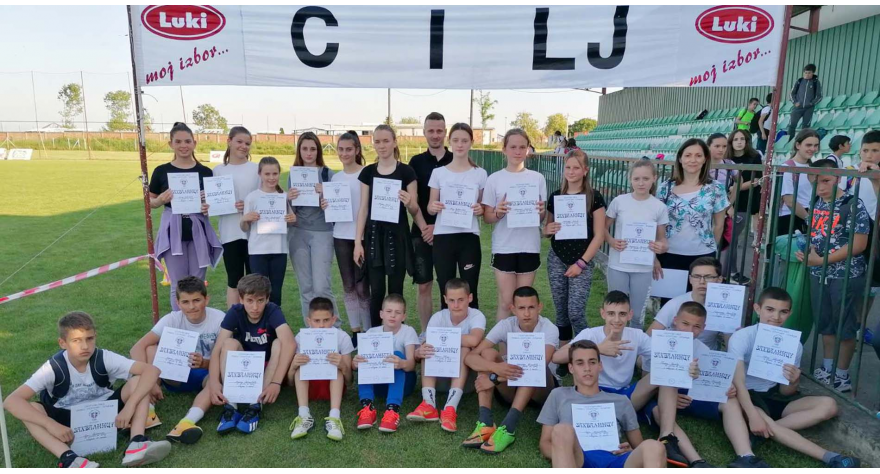 Одржан пролећни крос основаца