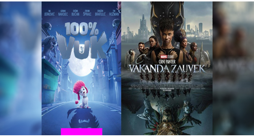 U utorak dve bioskopske projekcije