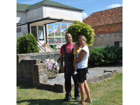 Žikica i Andriana Dobrilović sa mlađim sinom