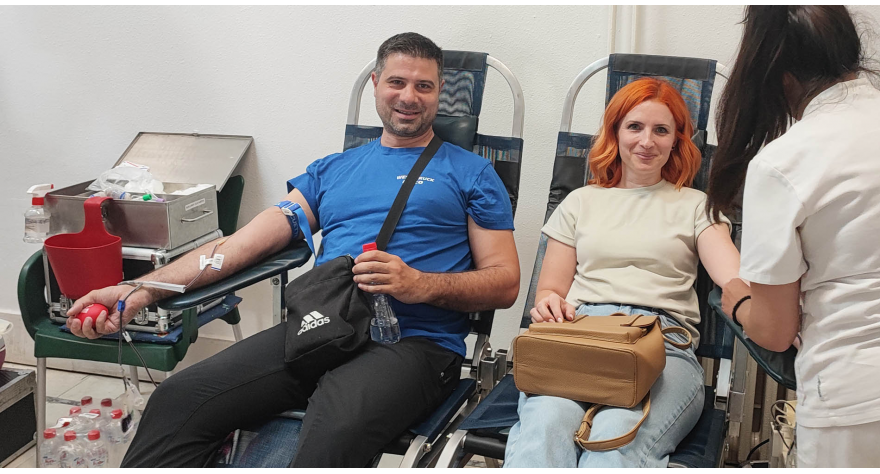 У две редовне акције прикупљено 50 јединица крви