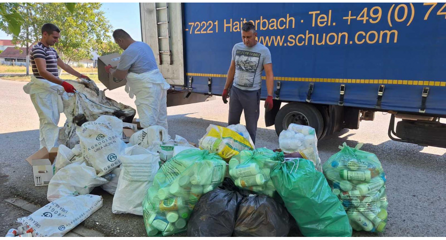 Прикупљено 2,5 тоне амбалажног отпада