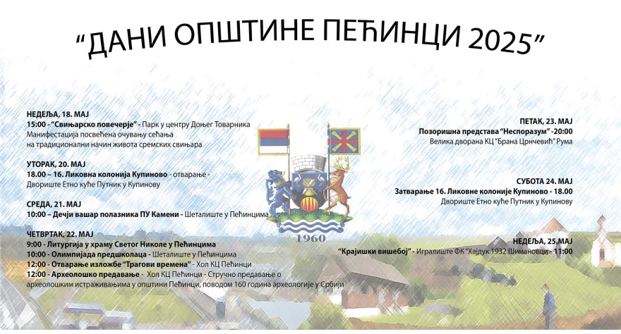 Програм Дана општине Пећинци
