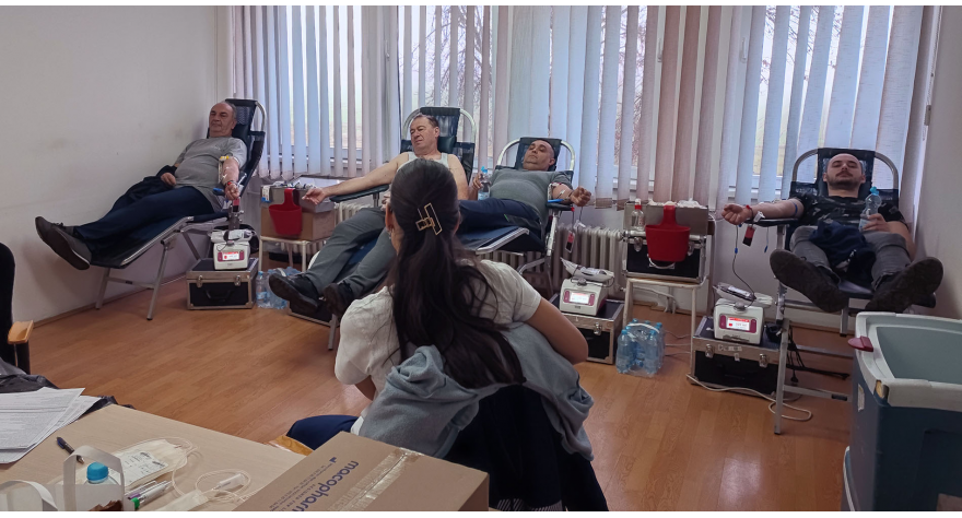 Zaposleni u fabrici šećera dali 26 jedinica krvi