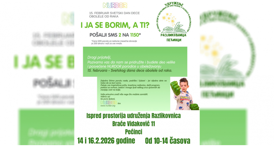 Humanitarni bazari „Razlikovnice“ 14. i 16. februara