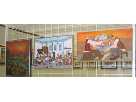 Slike iz Kovačice u Kulturnom centru Pećinci