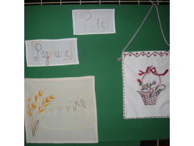 Ručni radovi polaznica edukacuje