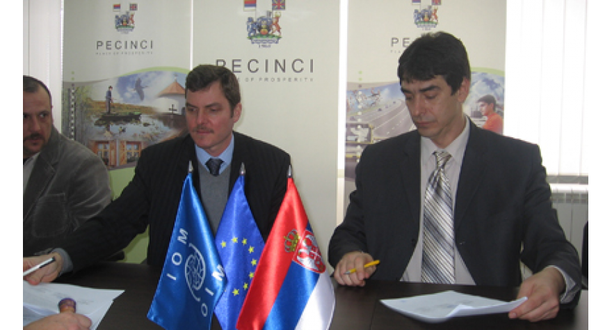 Montažne kuće za izbegličke porodice